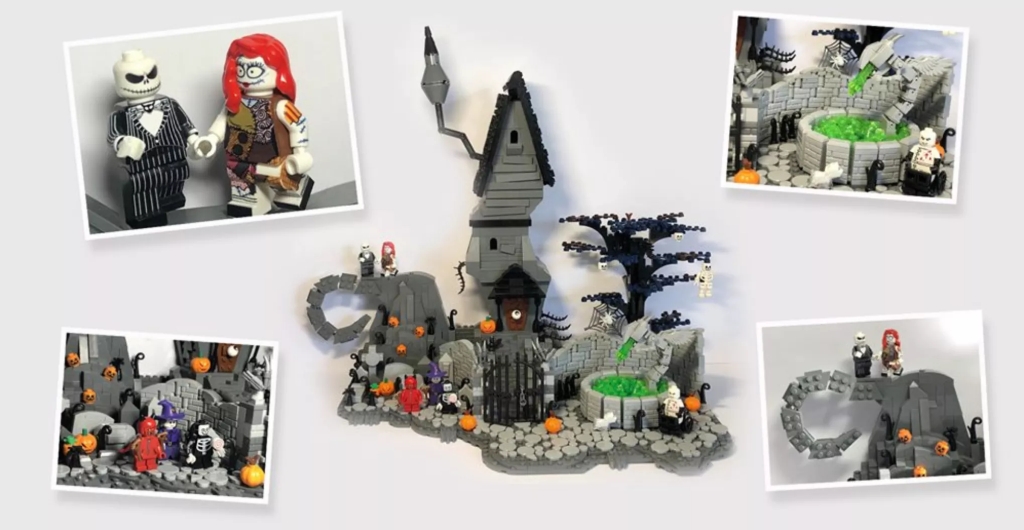 The Nightmare Before Christmas LEGO MOC! (MB Bricks' Halloween Special  2021!) 